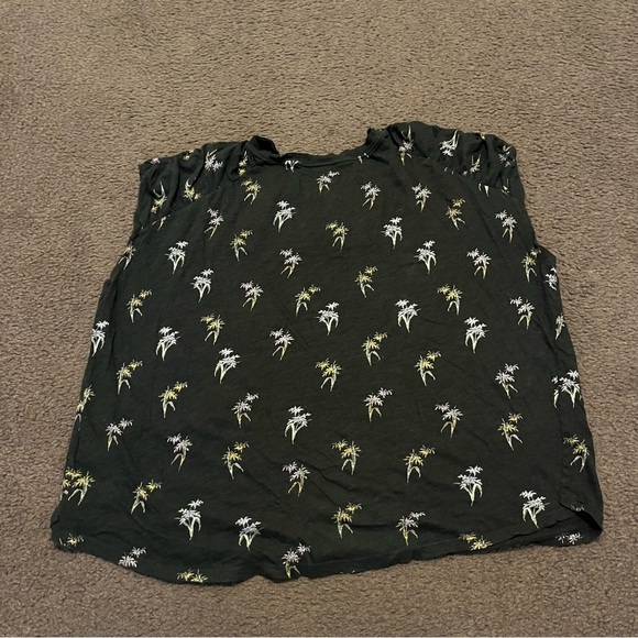 Anthropologie Pilcro Floral Cotton Tee - Picture 6 of 6